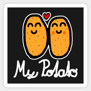 My Potato (White) Sticker